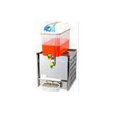 Single Tank 12 Liters Hot / Cold Drink Juice Dispenser Machine, Mixing / Spraying Stainless Steel Ju