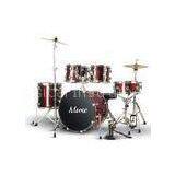 OEM 5 Pcs Lacquer Bass Drum / Floor Tom / Tom Tom Full Size Drum Set A505Q-701 thumbnail-1