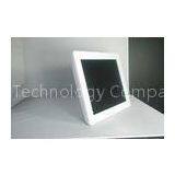 White Glass Personalised Wedding Electronic Photo Frames 12 Inch With Two Speaker