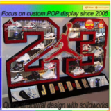 Customized Branded Shoe Store Retail Display Stand thumbnail-3