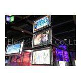 A4 LED Acrylic Light Box Transparent Crystal Frame Ceiling Hanging Advertising thumbnail-1