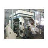 4 Color Flexo Printing Machine , OPP PE LDPE HDPE Plastic Bag Printing Equipment