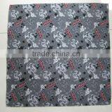 Grey Background Handkerchief 100cotton Handkerchief Manufacturers