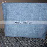 Personalised Make Up Bag Cosmetic Bag Denim Make Up Bag Cotton thumbnail-2