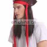 Carnival Pirate Party Wigs With Hats MW-005 thumbnail-2