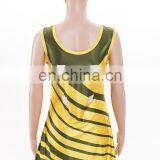 Custom Polyester Netball Dresses ,sublimation Printed Yellow Netball Dress thumbnail-3