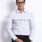 Men White & Blue Striped Slim Fit Formal Shirt thumbnail-1