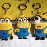 2018 Promotion Good Quality Soft Pvc Plastic Keyring,rubber Keychians