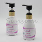 Custom Logo 150ml Plastic Cosmetic Lotion Bottle With Bamboo Pump thumbnail-4