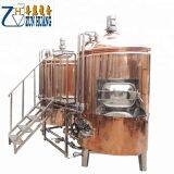Red Copper Beer Making Machine Beer Brewing Equipment 500L Beer Brewery Equipment thumbnail-2