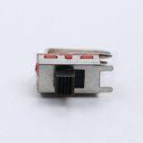 12.7*6.6mm SS-12D28 Handle Height 4mm High Current Side Plug Slide Switch thumbnail-2