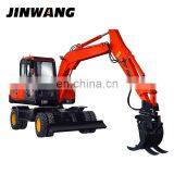 Engineering Used 8 Ton Wheel Excavator Excavator for Sale in Dubai thumbnail-3