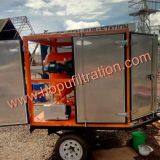Vertical Vacuum Insulating Oil Purifier, Movable Transformer Oil Filtering Machine, On-the-spot Single Stage Transformer Oil Purifier thumbnail-3
