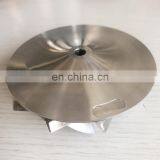 T04E Forward 61.40/82.00mm 6+6 Blades High Performance Turbo Milling/alumimun 2618/Billet Compressor Wheel thumbnail-3