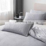 Chinese Style Latest 100% Microfiber Soild Color Winter Bed Flannel Duvet Cover Set thumbnail-6