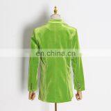 TWOTWINSTYLE Elegant Notched Long Sleeve Pocket Women's Blazer thumbnail-3