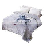 2020 Factory Direct Supply Super Soft Raschel Fabric 2 Layers Thickened Warm Winter Traveling Bedding Sofa Throw Blanket thumbnail-3