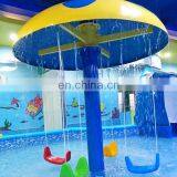 Fiberglass Mushroom Spray With Swing in Water Park or Pool Mushroom Spray Toys For Kids thumbnail-3