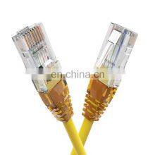 White and Black Yellow Cord Utp Ftp Cat 5 Cat6 Patch Cable thumbnail-3