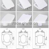 toilet PP seat cover with quick release hinges