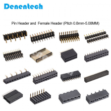 Denentech Pin Header H6.3 4*30P DIP Type Connector thumbnail-2