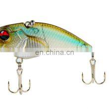 6cm 9g 5 Colors Saltwater Mandarin Fish Bait With Treble Hooks and Strong Bicyclic Ring Bionic VIB Bait Fishing thumbnail-3