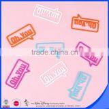 Etched Letter Bookmark With Different Color Painted thumbnail-2