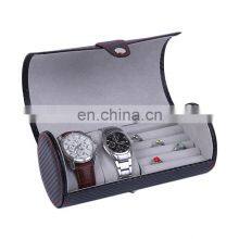 Custom Logo Modern Luxury pu Leather Watch Box thumbnail-1