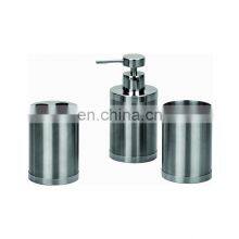 3 Pcs Sample Bathroom Accessory Set Stain Finishing Bathroom Set Accessory Stainless Steel Bathroom Accessories Set