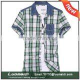 High Quality Man Shirts, Boy's Short Sleeve Shirts Wholesale China thumbnail-1