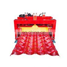 Fast speed glazed steel tile making machine