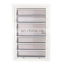 Louver Design Glass Shutter Window With Fly Screen/aluminum Glass Shutters