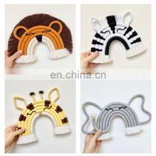 Hot Selling Macrame Pillow, Boho Baby Decor , Macrame Cushion Animal Pillow in Vietnam Supplier thumbnail-4