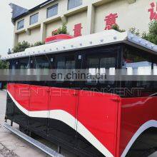 Top Sale Scenic Amusement Equipment Trackless Sightseeing Train in Scenic Spot thumbnail-2