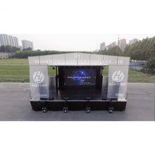 HUAYUAN T255-6 Hydraulic Outdoor Mobile Stage Truck for Concert Events thumbnail-2