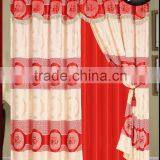 100% Polyester Luxury Window Curtain With Fancy Valance thumbnail-2