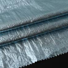 New Design Breathable Golden Stamping Nylon Fabric For Fashion Jacket Downcoat thumbnail-3