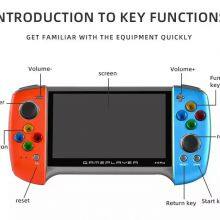 X19 Plus Wholesale Classic Retro Video Game Consoles 5.1 Inch Handheld Game Players Support Mp3/film Tv Output thumbnail-5