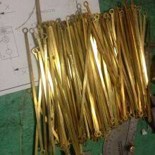 Custom Laser Cutting Bending Sheet Metal Fabrication Service Brass Strip thumbnail-3