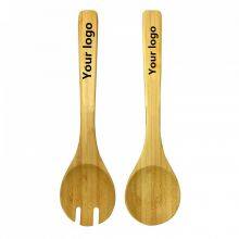Bamboo Salad Spoon Set Bamboo Wood Kitchen Tools Set for Sale thumbnail-1