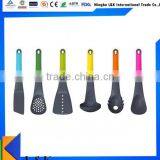 Food Grade Rainbow Handle Nylon Kitchen Utensil Set/cooking Utensil