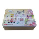 Large Rectangular Facial Mask Tin Containers,cookies Tin Cans,tin Can Packaging for Cosmetic thumbnail-2