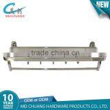 Hotel Small Metal Bathroom Shelf With Towel Rack thumbnail-2