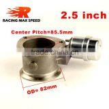 New Technology Auto 304 Stainless Steel 2.5 Inch Exhuast Cutout Vacuum Actuator With Flange Valve Exhaust