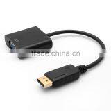 Nickel Plated Thunderbolt DP Male to VGA Female Cable Adapter