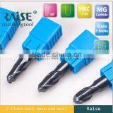 Chinese Brand Tungsten Carbide CNC Milling China Hard Alloy Ball End Mill