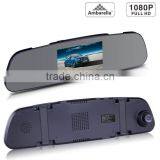 Manufacture Best Quality Ambarella A7 Car DVR Rearview Mirror Camera Video Recorder
