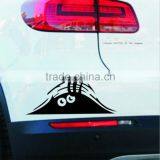 Reflective Waterproof Fashion Funny Peeking Monster Car Sticker Vinyl Decal Decorate Sticker Car Styling thumbnail-2