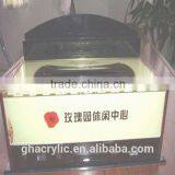 Fashionable New Products Square Acrylic Tissue Box Cover,customized Acrylic Tissue Box Cover thumbnail-1