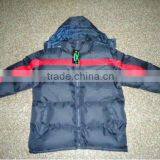 2013 News Mens Padding Winter Jackets With Pvc Coating